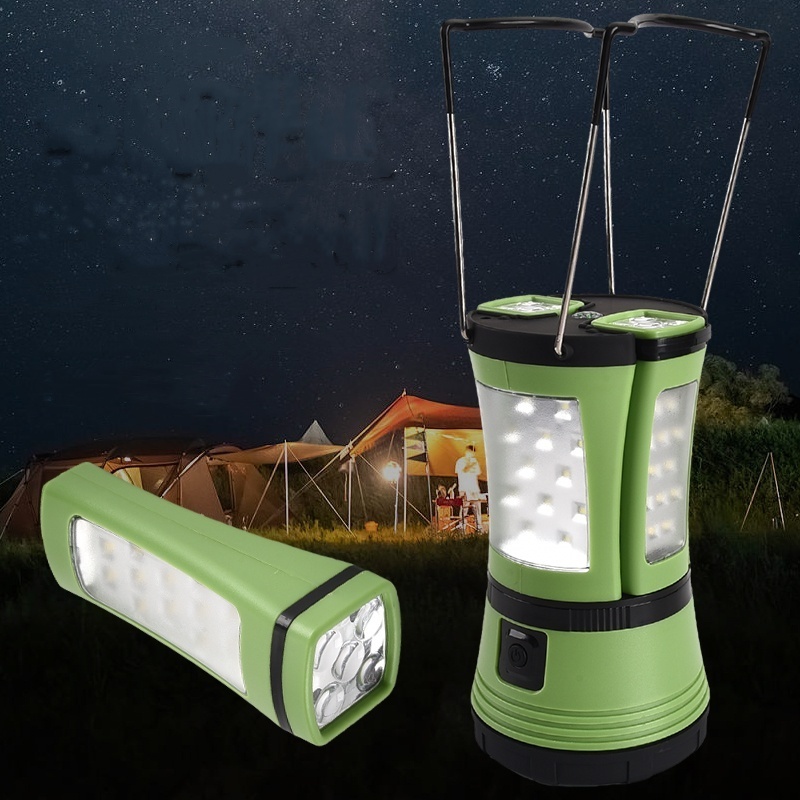 Multi-functional  Portable 4 in 1 LED Camping Lantern Camping Light For Outdoor Rechargeable Waterproof Tent Lamp With Compass