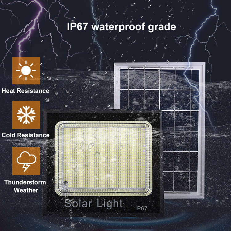 Shenzhen Cheap Waterproof IP65 Outdoor Plastic 60w 80w 100w 200w 300w Solar Powered Led Flood Lights