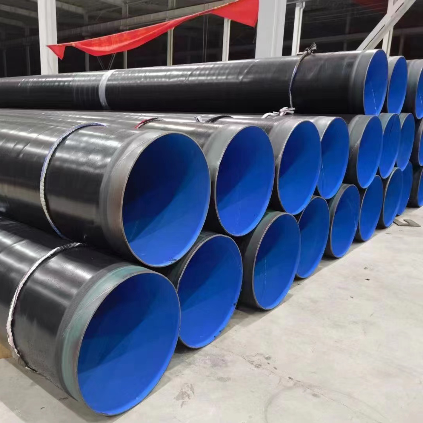 Water pipeline large diameter coated steel pipe Large diameter steel pipe 36 inch drain pipe