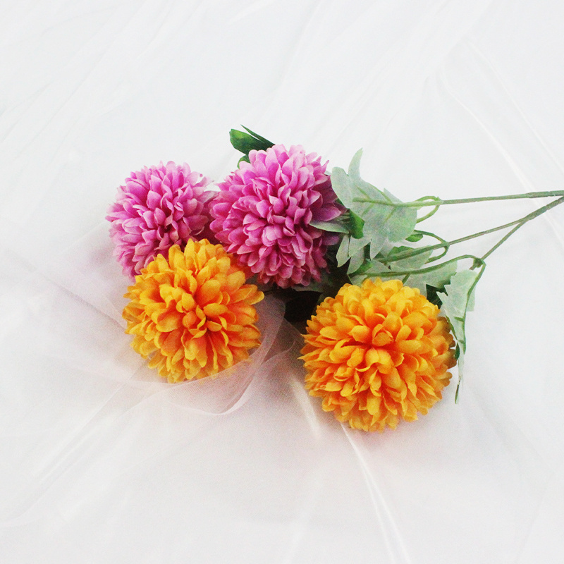 Lusiaflower High Quality artificial Silk Dandelion Decoration 2 Heads Flowers Dandelion Artificial Flower