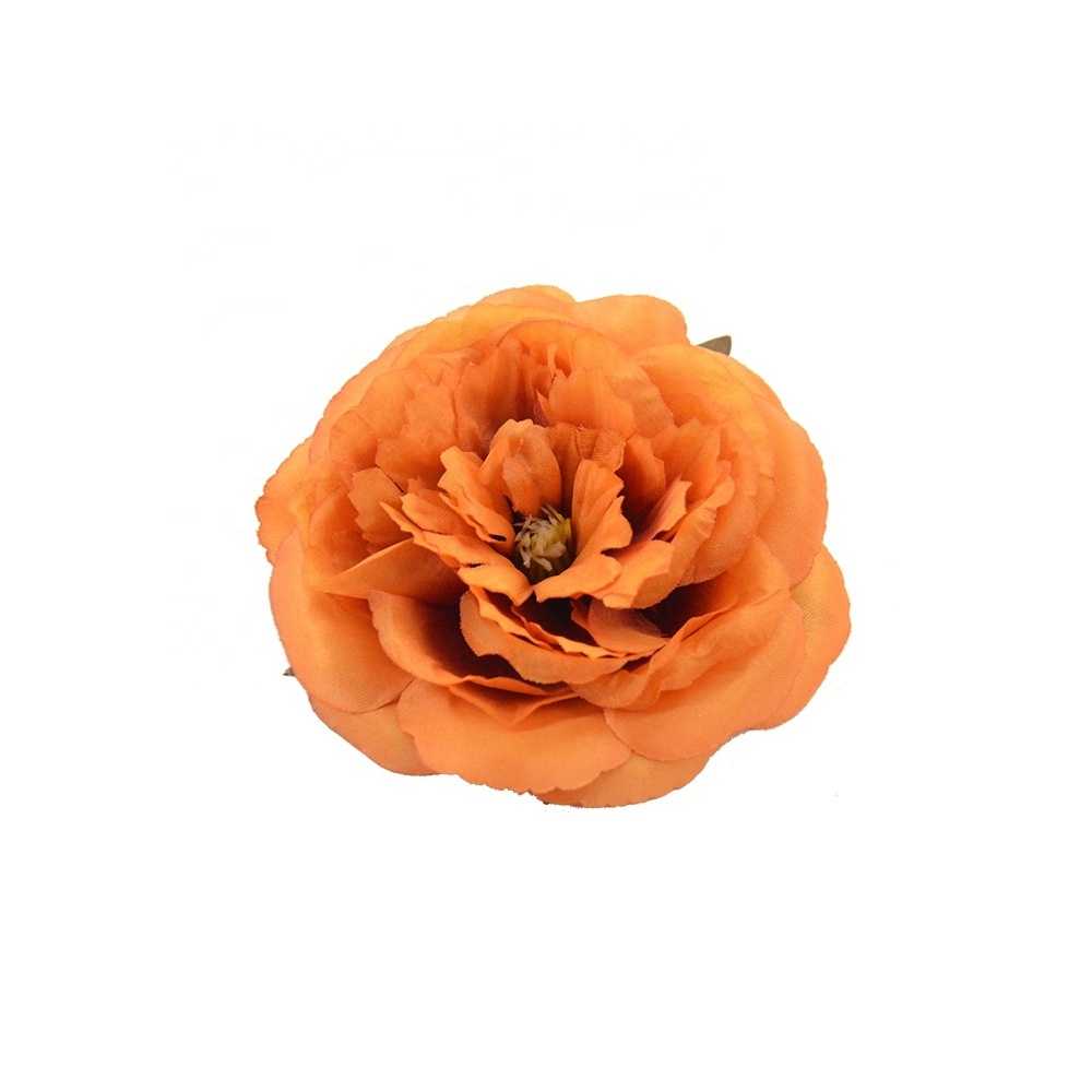 artificial cheap rose flower head for wedding home flower wall decoration