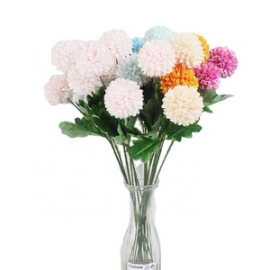 Lusiaflower High Quality artificial Silk Dandelion Decoration 2 Heads Flowers Dandelion Artificial Flower