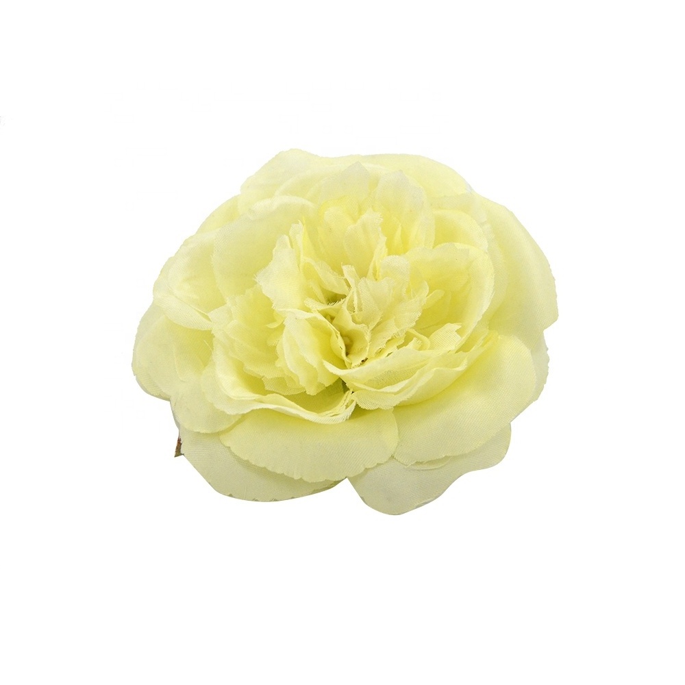 artificial cheap rose flower head for wedding home flower wall decoration