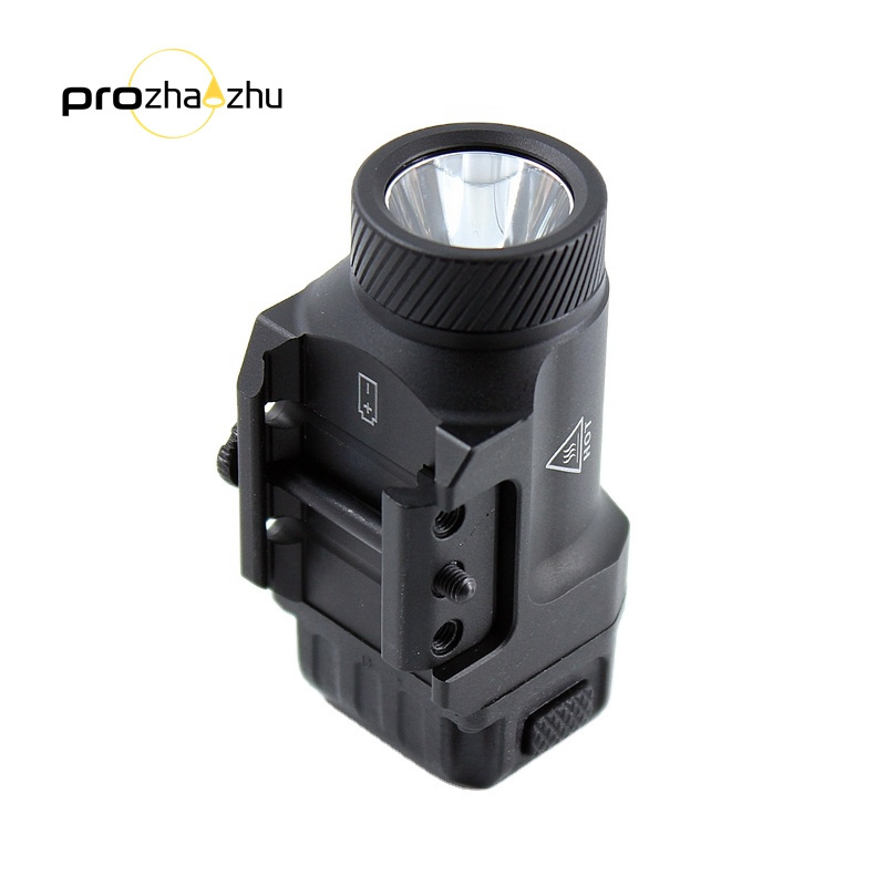 IPX5 500 lumen 3/5 hours CR123A strobe LED Mini Tactical Light hunting accessories with Adjustable Hunting Mount