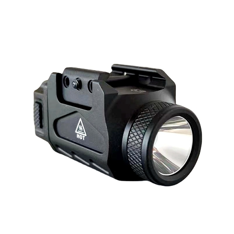 Mini LED Mounted Tactical Flashlight 600 Lumen IPX6 CR123A Mini Tactical Light