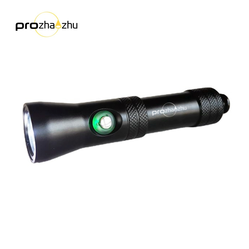 1000 Lumen 18650 IP68 100M Underwater Handheld Scuba Diving Light Waterproof LED Diving Flashlight