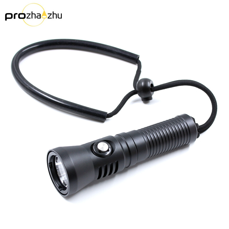 1200 Lumen 21700 Rechargeable IP68 Waterproof 100M Underwater LED Diving Flashlight