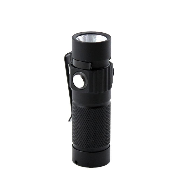 Professional 16340 Type-C Charging Pocket 800 Lumen IPX4 4 modes Mini Torch EDC Flashlight