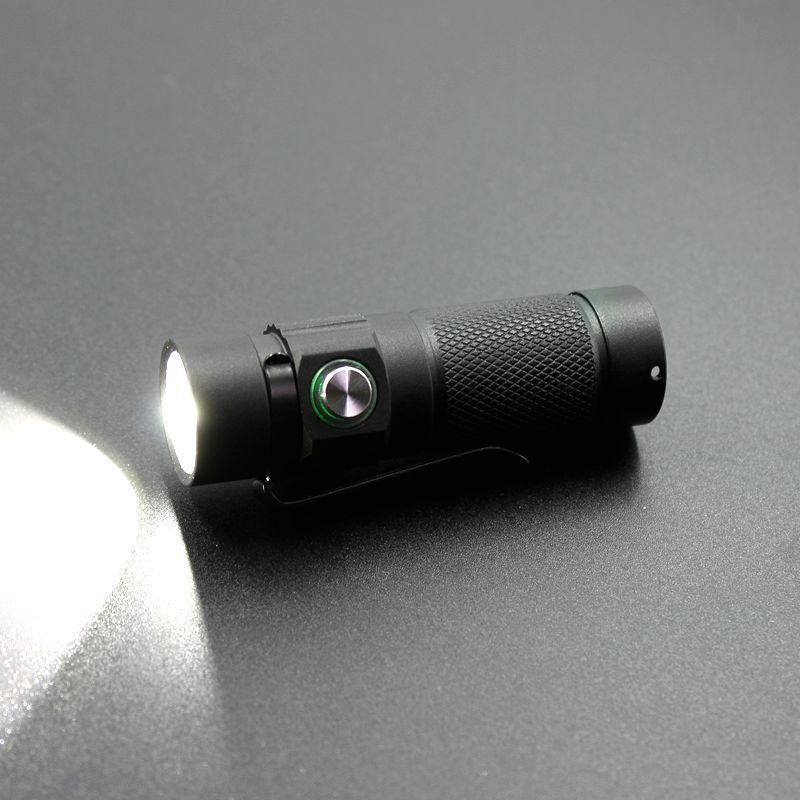 Professional 16340 Type-C Charging Pocket 800 Lumen IPX4 4 modes Mini Torch EDC Flashlight