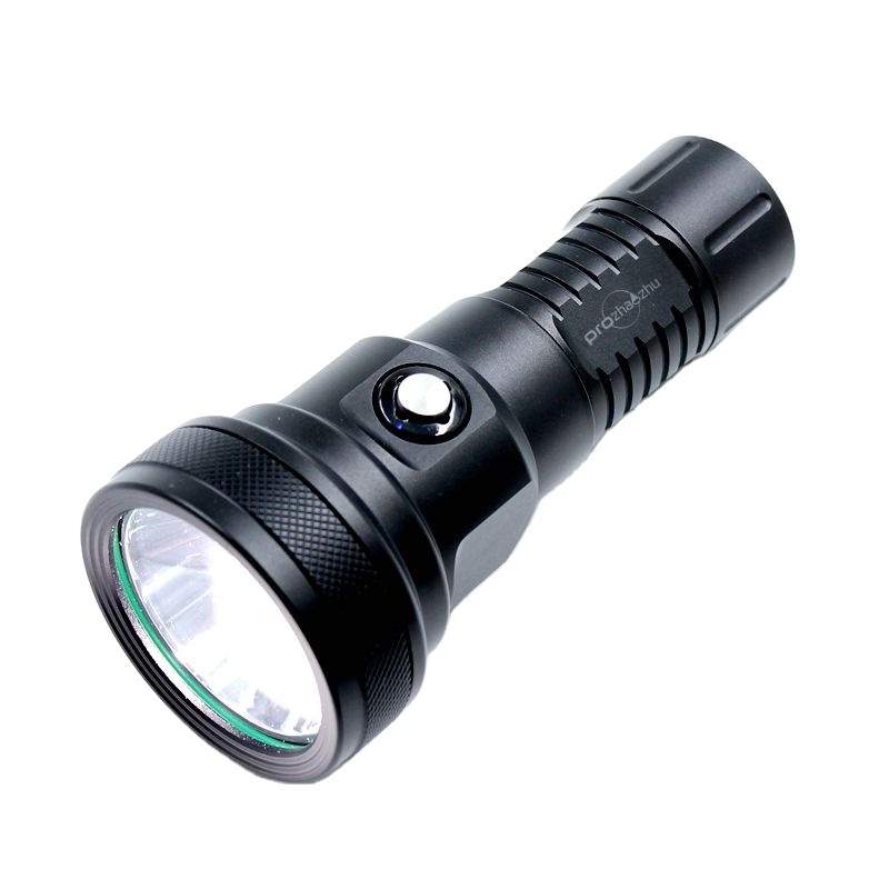 Wholesale Scuba Diving Lamp IP68 Waterproof 100M Underwater LED Flashlight With Rechargeable 26650