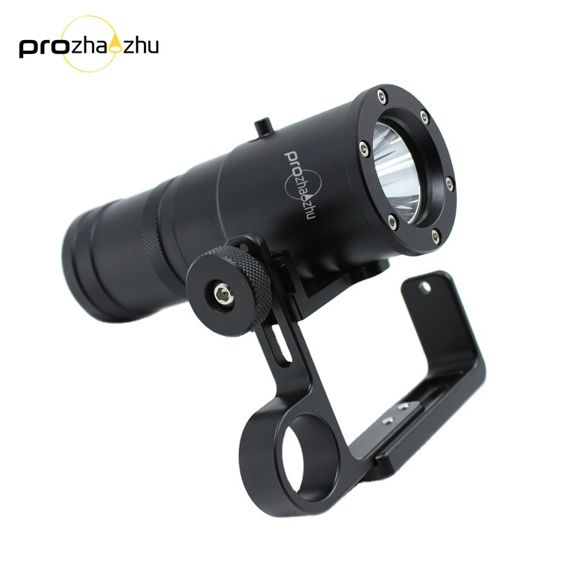 Professional high power Waterproof Flashlight 150M Scuba Divers 2500 Lumen Underwater Diving Light Lamp