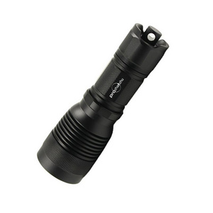 Custom Logo Waterproof LED SST40 LED Dry Battery 3AAA Size Underwater IP68 Diving Flashlight