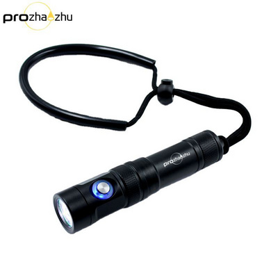 Underwater LED Diving Flashlight Waterproof IP68 100M USB C Charging Aluminum Spotlight Scuba Torch Light