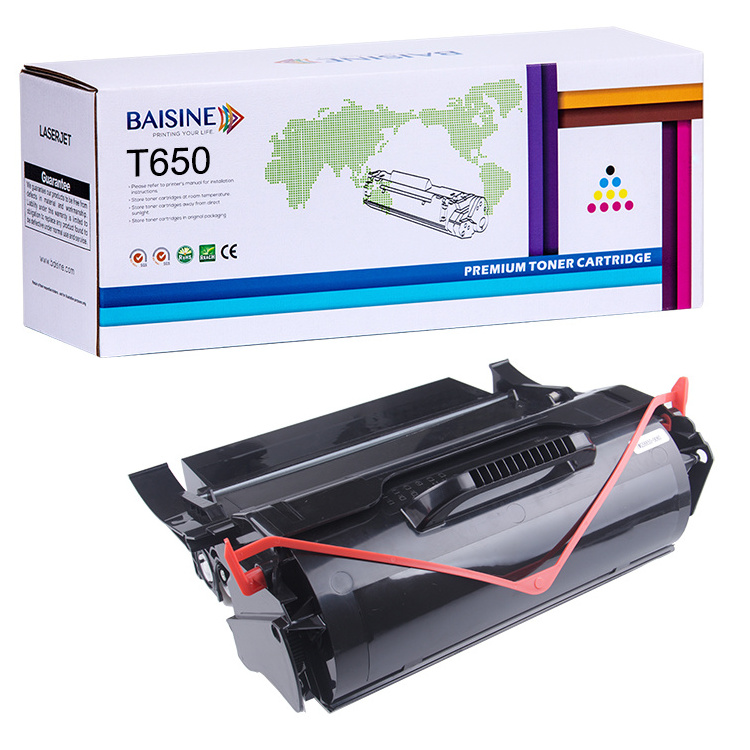 Online Wholesale US MICR T650 Compatible Toner Cartridge T650 T652 T654 Black Printer Cartridge T650 Compatible for Lexmark T650