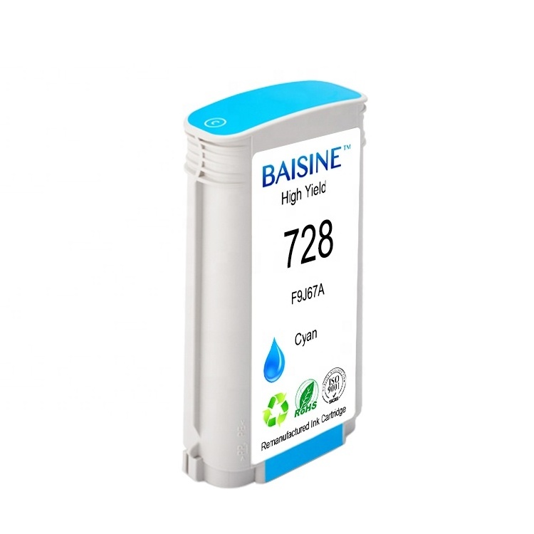 Online Wholesale Baisine Compatible Ink Cartridge 728 Tintenpatrone HP728 Compatible for HP Designjet T730 T830 Printer