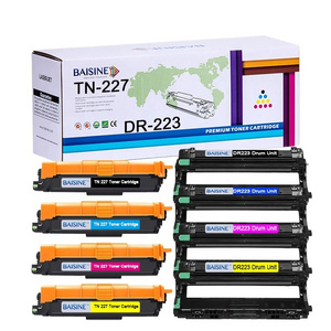 Hot Sale Baisine TN-227 Toner Cartridge TN227 Toner Cartridge TN223 Compatible Toner Cartridge DR223 Drum Unit DR223 TN227