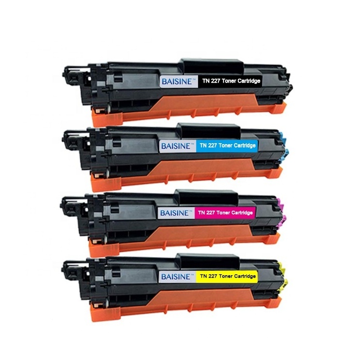 Hot Sale Baisine TN-227 Toner Cartridge TN227 Toner Cartridge TN223 Compatible Toner Cartridge DR223 Drum Unit DR223 TN227