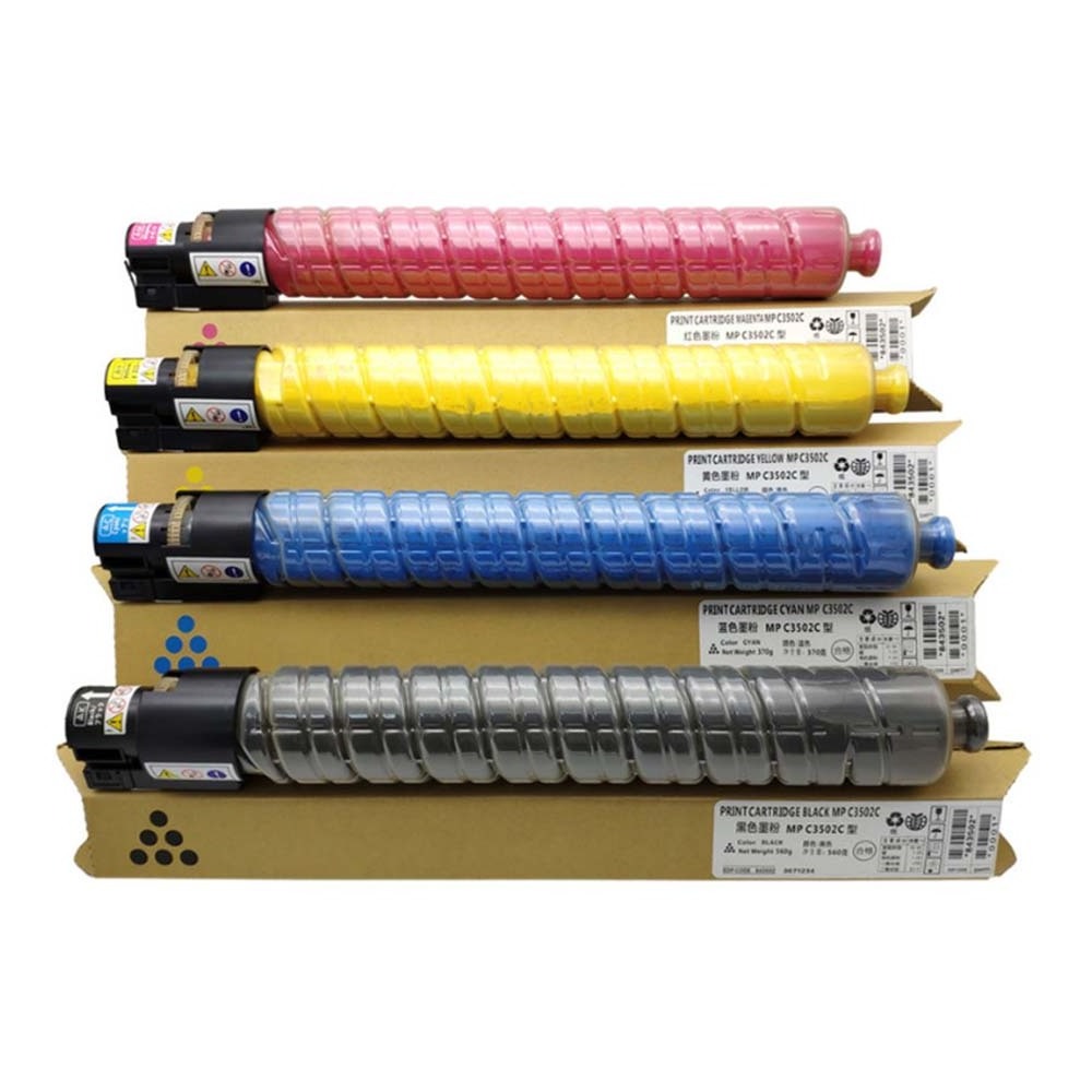 100% Testing Genuine Quality Copier Printer Color MPC3502 Toner Compatible Ricoh MP C3002 C3502 Toner Cartridges