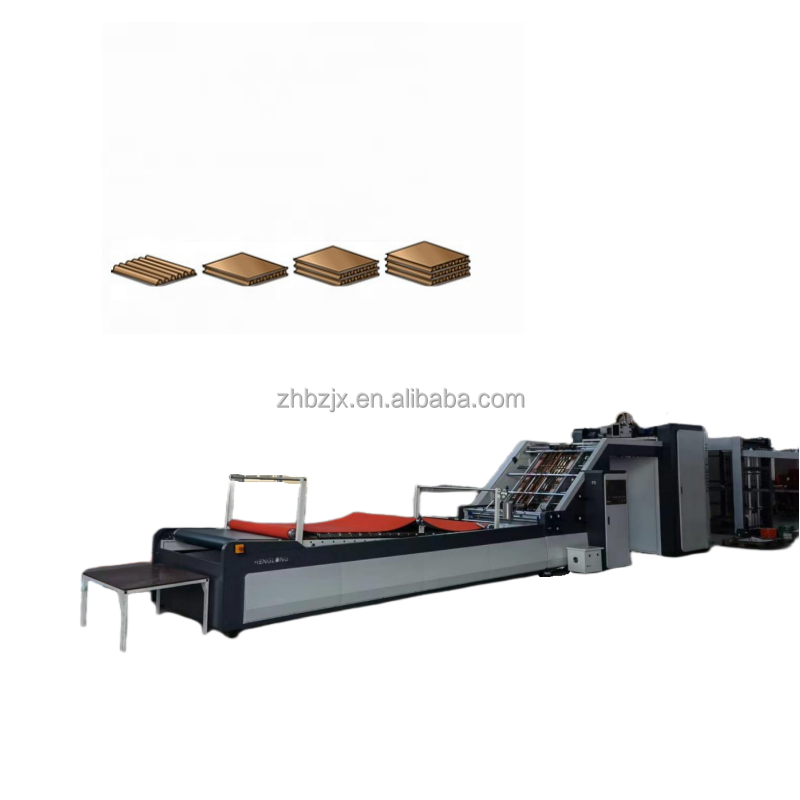 ZH-GS Series High Speed Corrugated Board Carton Paper Automatic Flute Lamination Machine