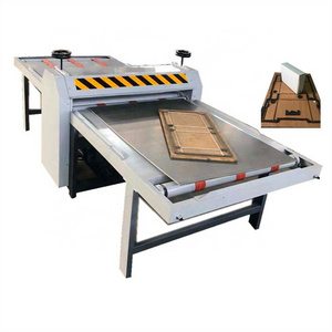 ZH-MQJ Manual Paper Cardboard Carton Box Making Folding Pizza Box Die Cutter