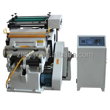 Semi Automatic Heat Press Machine For Leather NoteBook Cover Hot Foil Stamping ZHML