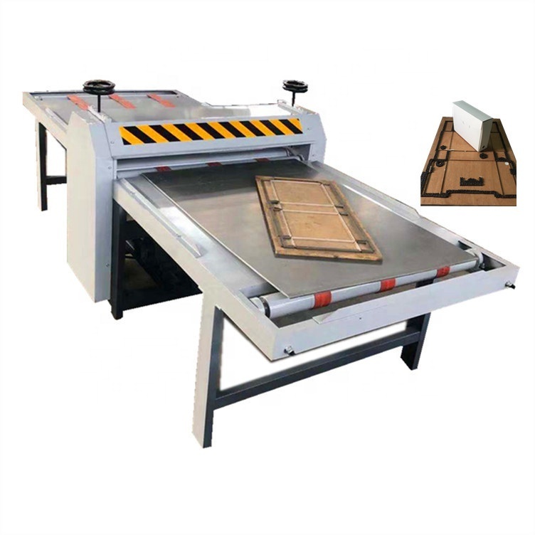 ZHENHUA Manual Flatbed Die Cutting Machine   Corrugated Cardboard Cutting Machine Pizza Box Making Machine