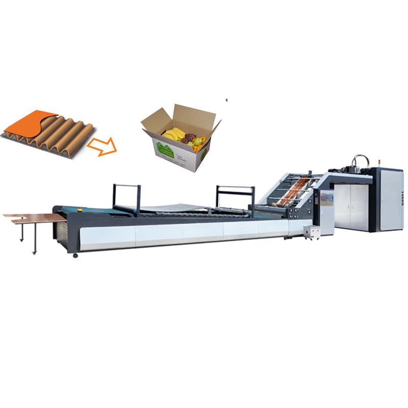 ZH-G Automatic Servo Motor Intelligent Flute Laminating Machine/Corrugated Cardboard Mounting Machine/Litho Laminator