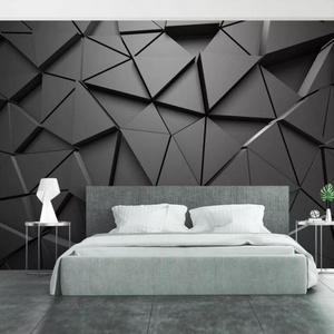 ZHIHAI 3D geometric abstract grey triangles background designer wallpaper