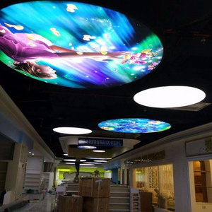 ZHIHAI acoustic uv print translucent matt decorative ceiling tiles