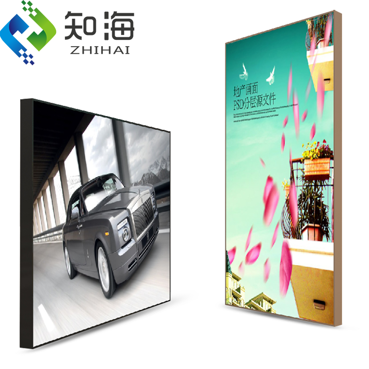 ZHIHAI strech ceiling lighting print pvc film canvas covered dimmable advertising light boxes