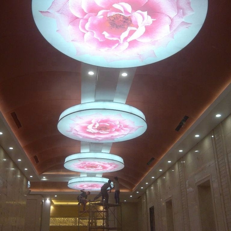 ZHIHAI low-cost ceiling decors pvc membrane sheet acrylic false ceiling design