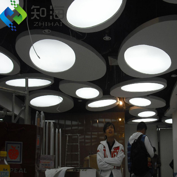 ZHIHAI modern design acoustic false drop ceiling ceiling 2x4 tiles