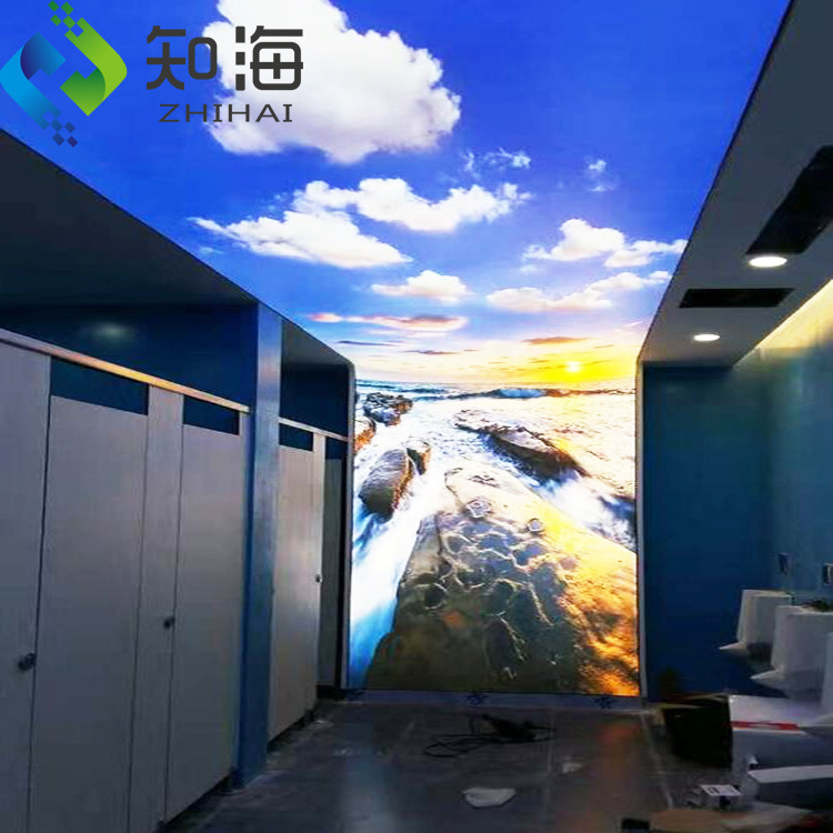 ZHIHAI dimmable led light box lightweight decorative artistic ceilings 4x4 ceiling tiles