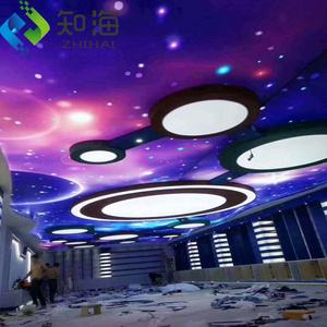 ZHIHAI dimmable led light box lightweight decorative artistic ceilings 4x4 ceiling tiles