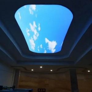 ZHIHAI battery powered led light box mountain design classic artistic ceiling