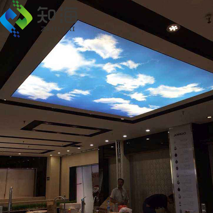 ZHIHAI dimmable led light box lightweight decorative artistic ceilings 4x4 ceiling tiles