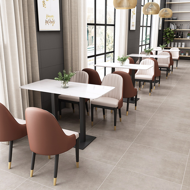 Leather Cafe Furniture Restaurant Dining Chair Negotiation restaurant chairs and tables furniture