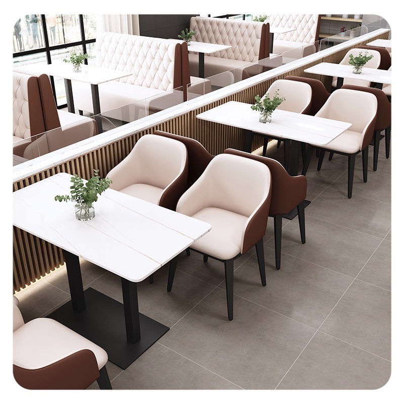 Leather Cafe Furniture Restaurant Dining Chair Negotiation restaurant chairs and tables furniture