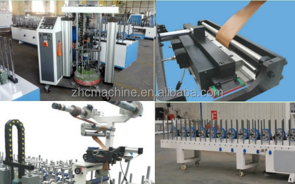 Offline WPC pvc wall panel  lamination  UPVC aluminum window profile and frame  PVC ceiling profile wrapping machine