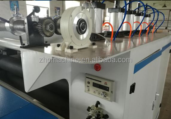 PVC film stick and laminating machine hot and cold glue machine for paper/sheet by sheet glue pasting sticking machine