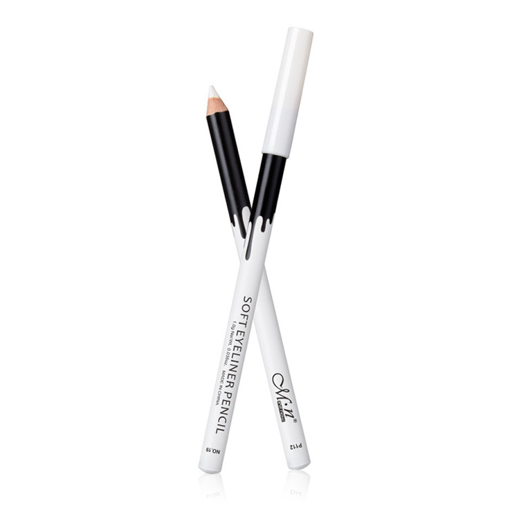 Zhenhai Makeup Silky Wood Cosmetic White Eyeliner Pencil long lasting eyeliner