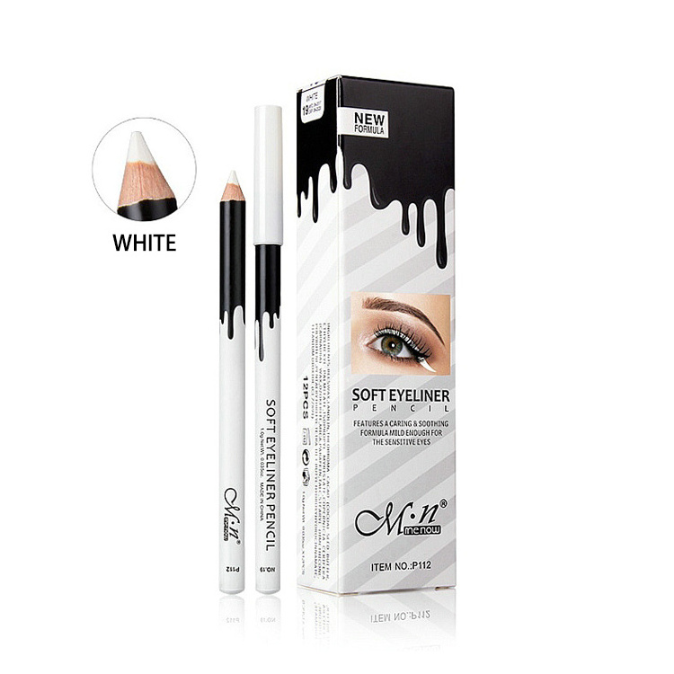 Zhenhai Makeup Silky Wood Cosmetic White Eyeliner Pencil long lasting eyeliner