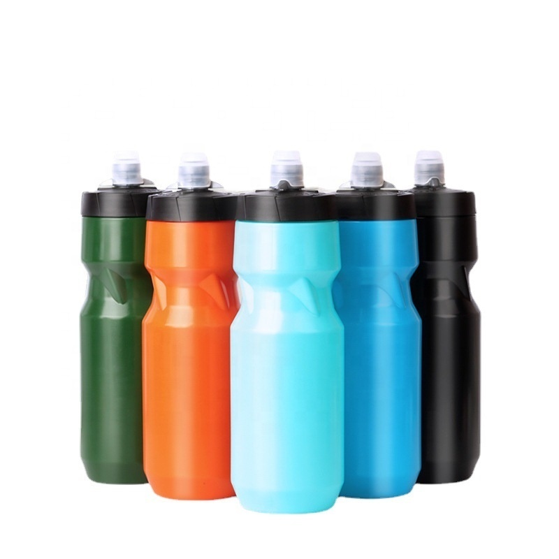 500ML 700ML Plastic Sports Squeeze Water Bottle Insulated Bicycle Water Bottles for Running Soccer Football Water Bottle