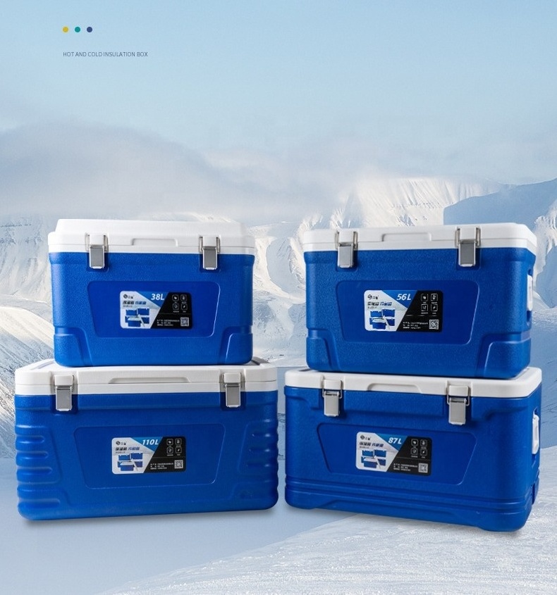 5L, 8L, 13L, 26L, 33L ,38L, 45L Insulation Large Mini Outdoor Portable Picnic Beer Can Drinking Plastic Insulated Ice Cooler Box