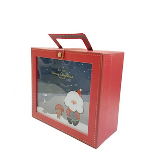 Kids Toy Treasure Chest Rigid Paper Fashion Luxury Cardboard Children Paper Suitcase Packaging  christmas Gift Box