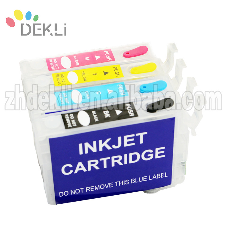 Refillable ink cartridge for Epson XP 310 XP 410 XP 510 CISS ink cartridge T2001 with Auto reset chip