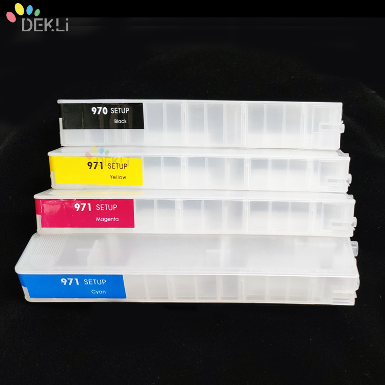 High quality Refillable for HP PageWide Managed MFP P55250dw Refill ink cartridge with Permanent reset Chip