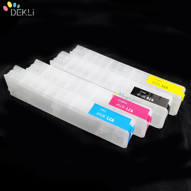 For HP 972 913 Pagewide printers Cartridge For HP PageWide Pro MFP 477dn MFP 577z Reset ink Cartridge With Show ink level chip