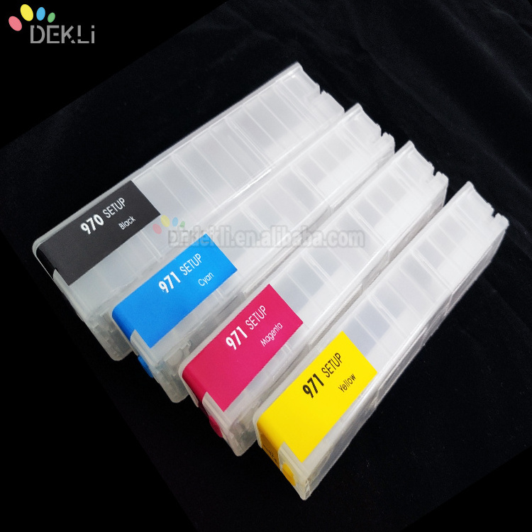 For HP 972 913 Pagewide printers Cartridge For HP PageWide Pro MFP 477dn MFP 577z Reset ink Cartridge With Show ink level chip