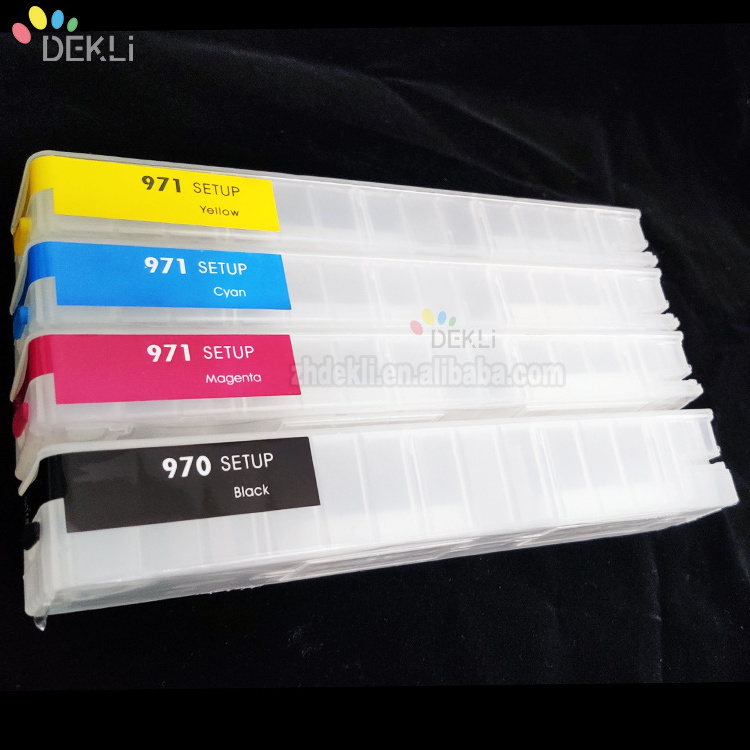 High quality Refillable for HP PageWide Managed MFP P55250dw Refill ink cartridge with Permanent reset Chip